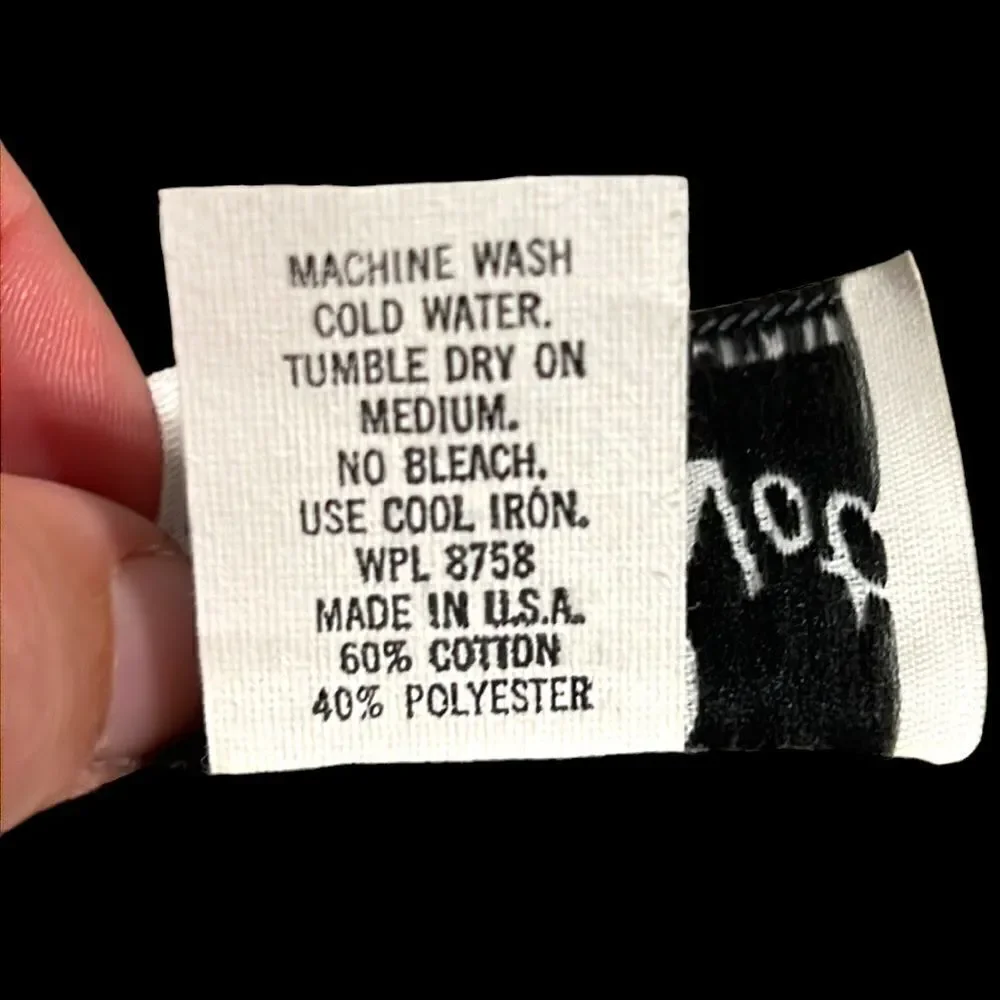 Vintage T-Shirt Woman's Size 2X Why Not? White Floral Textured Colorful USA - Picture 10 of 10